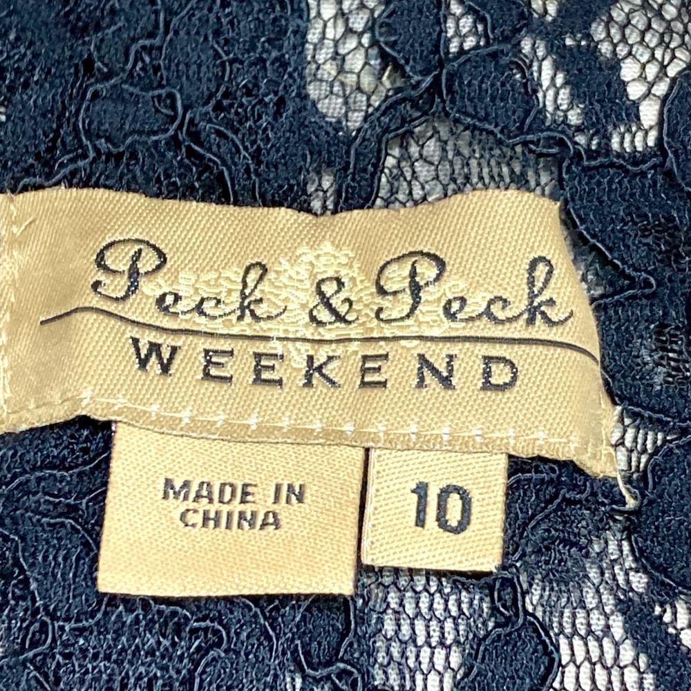Peck & Peck Leopard Print Blazer Women Sz 10 Tan Black Ruffle Trim Edgy Mob Wife - Picture 13 of 15